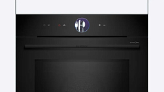 Духовой шкаф Bosch HMG 976KB1 , электрический, шириной 59.4 см, черный, пиролитическая очистка в Санкт-Петербурге