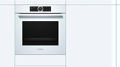 Духовой шкаф Bosch HBG633CW1S , электрический, шириной 58.5 см, белый, EcoClean очистка в Санкт-Петербурге
