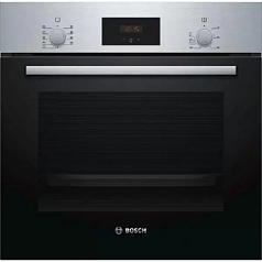 Духовой шкаф Bosch HBF114ES0 , электрический, шириной 59.4 см, нержавеющая сталь, AquaClean очистка в Санкт-Петербурге