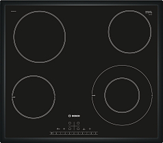 Электрическая варочная панель Bosch PKF646FP1 на 4 конфорки, шириной 58.3 см, черный в Санкт-Петербурге