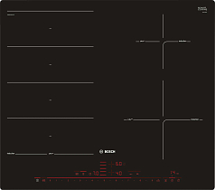 Индукционная варочная панель Bosch PXE601DC1E на 4 конфорки, шириной 57.2 см, черный в Санкт-Петербурге