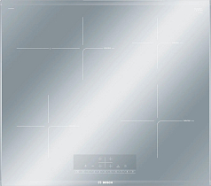 Индукционная варочная панель Bosch PIF679FB1E на 4 конфорки, шириной 60.6 см, нержавеющая сталь в Санкт-Петербурге