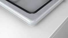 Газовая варочная панель Bosch PBH6B5B80 на 4 конфорки, шириной 58 см, нержавеющая сталь в Санкт-Петербурге