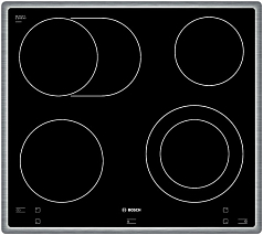 Электрическая варочная панель Bosch NKN 645 P14 на 4 конфорки, шириной 58 см, черный в Санкт-Петербурге