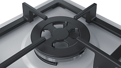 Газовая варочная панель Bosch PGH6B2B90R на 4 конфорки, шириной 58.2 см, белый в Санкт-Петербурге