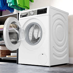 Стиральная машина Bosch WGG244AEPL 1400 об/мин, белый, инверторный EcoSilenceDrive двигатель в Санкт-Петербурге Стиральная машина Bosch WGG244AEPL 1400 об/мин, белый, инверторный EcoSilenceDrive двигатель в Санкт-Петербурге