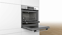 Духовой шкаф Bosch HBG3564S0R , электрический, шириной 59.4 см, нержавеющая сталь, EcoClean очистка в Санкт-Петербурге