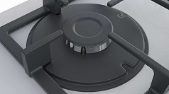 Газовая варочная панель Bosch POH6C2O90R на 4 конфорки, шириной 59 см, белый в Санкт-Петербурге