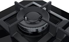 Газовая варочная панель Bosch PPH6A6B20R на 4 конфорки, шириной 59 см, черный в Санкт-Петербурге