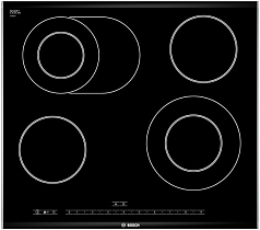 Электрическая варочная панель Bosch PKC 675N14D на 4 конфорки, шириной 60.6 см, черный в Санкт-Петербурге