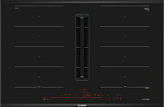 Индукционная варочная панель Bosch PXX895D66E на 4 конфорки, шириной 81.6 см, черный в Санкт-Петербурге